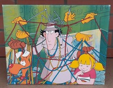 Puzzle MB Inspecteur Gadget Vintage Complet C-4 no Gi Joe Candy Goldorak Jem