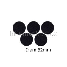 SOCLE BASE x5 ROND D32mm PLEIN