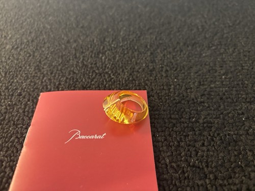 Bague jaune coquillage - , liseret