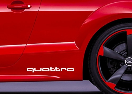 Kit adhésifs audi quattro - 2,