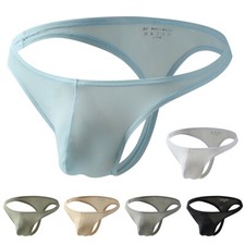 Slip Sexy En Soie Glacée Pour