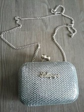 Petit Sac Soirée argenté