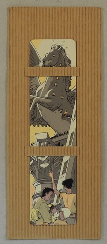 Schuiten plaque emaillee