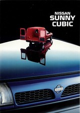 Catalogue brochure Nissan Datsun Sunny N14 fourgonnette Cubic 1994 FR - France