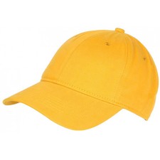 Casquette Baseball Jaune Moutarde en Coton Classe Tendance Lefyk-Taille unique