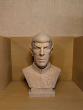 Buste Spock Star Trek, fan art