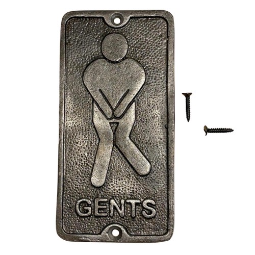 Plaque porte toilette - plaque, de