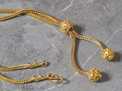 Collier chaîne neuf or - en,