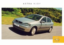 Catalogue Brochure Opel Astra Njoy 09/2002 Pays Bas / Nederland