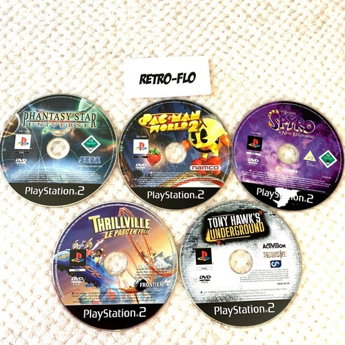 Lot jeux ps2 playstation 2 - 5,