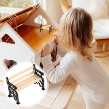  Banc Miniature modèle Mini maison, 3 pièces, accessoires de meubles de maison