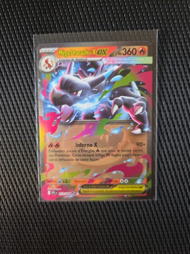 Carte pokémon méga dracaufeu - pokémon, méga-dracaufeu