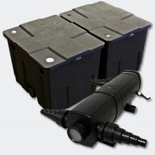 Kit SunSun de Filtration Bassin Filtre 60000l Stérilisateur UVC 18W