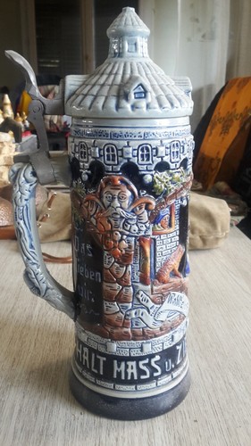 Chope bière allemande litre - chope,