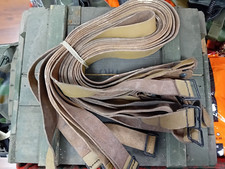 Lot 10 anciennes sangles en