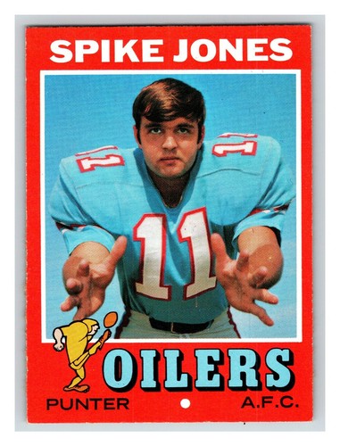 1971 topps spike jones - spike, houston