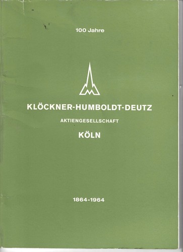 Deutz 100 year anniversary - 100,