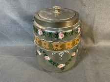 Ancien pot à bonbons en verre