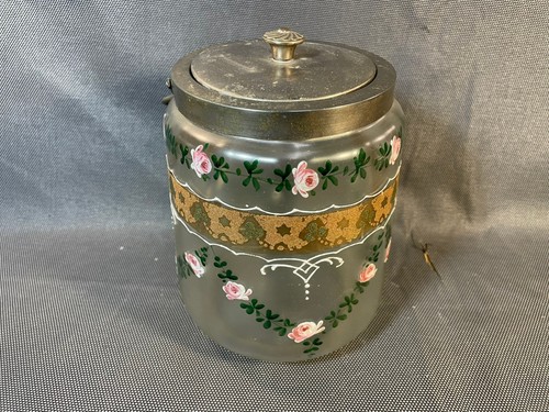 Ancien pot bonbons verre - ancien,