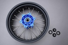 Roue / Jante Arrière à Rayons Supermotard Bleue KTM SX 250 2015-2022 5"x17"
