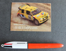 Autocollant / Sticker - PARIS-DAKAR 87 - Peugeot 205  Turbo 16 - Vatanen