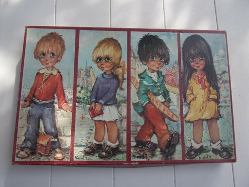 Puzzle sur bois personnages - puzzle,