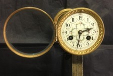 Mouvement de Pendule Mougin/Bernard LYON  fleuri fonctionnel