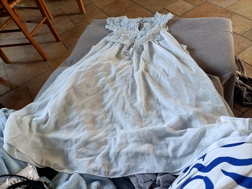 Robe tunique blanche - , à