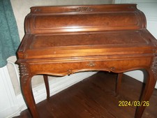 Bureau 1900 à cylindre,  style Louis XV