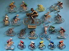 Lot De 21 Cyclistes En Alu