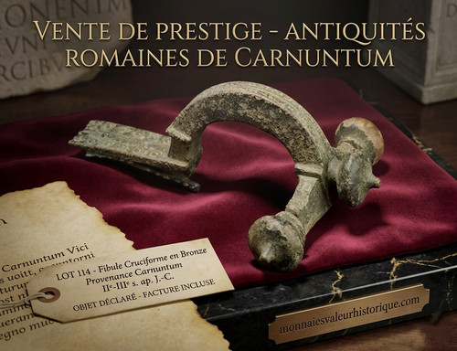 Rare fibule romaine arbalète - romaine,