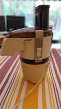 Robot Moulinex Marron Et Beige Vintage Rappe Mixeur Blender En Bon Etat 