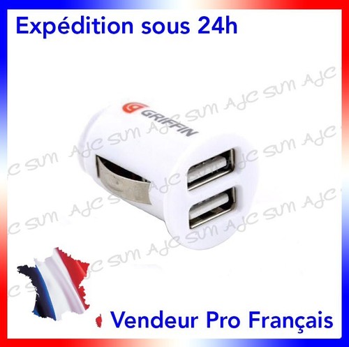 Chargeur allume cigare double - cigare,