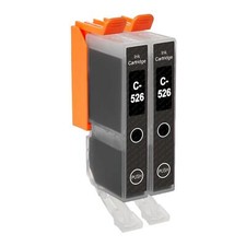 2 Cartouches d'encre Noir CLI