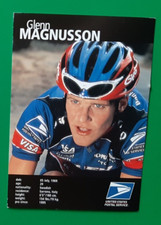 CYCLISME carte cycliste GLENN MAGNUSSON équipe US POSTAL service 1999