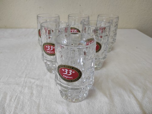 Lot anciens verres - de, 6