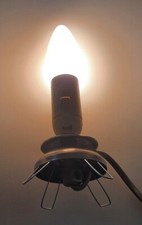 Eclairage douille avec ressort