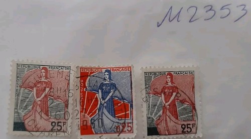 Timbres ancienne france - timbres, 1960