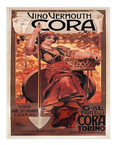 Vintage art nouveau - art, mural