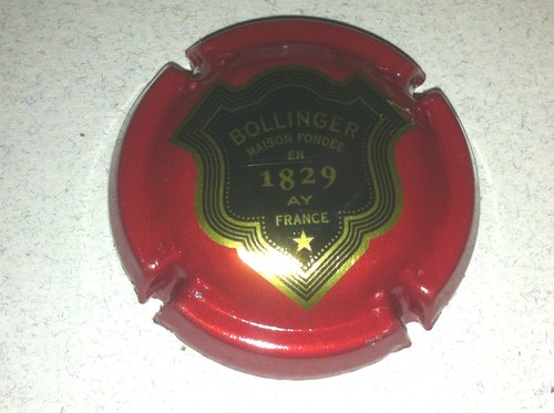 Capsule champagne bollinger - capsule, de