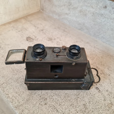 Rare Appareil photo stéréo Verascope.  (14 x 6 cm)