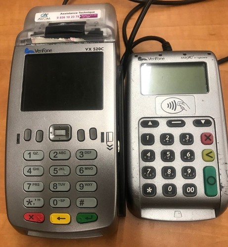 Terminal paiement verifone - de,