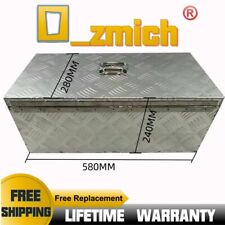 Bo?te de rangement Aluminium avec Serrure Caisse �� outils Malle de transport39L