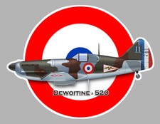 AUTOCOLLANT DEWOITINE 520