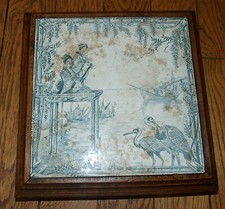 Dessous de plat en bois et