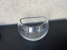 Vase "aquarium" en verre