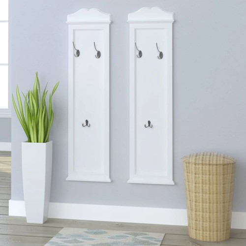 Porte manteaux mural - 2x,