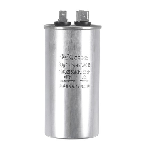 Condensateur rond cbb65 30uf - cbb65,