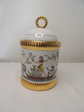 ANCIEN GRAND POT EN PORCELAINE