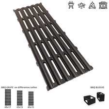 Grille BBQ Modulable en Fonte